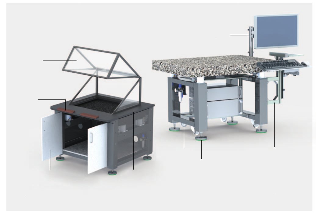 Vibration Isolated Tables